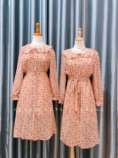 Đầm hoa hồng QC vintage 🌸