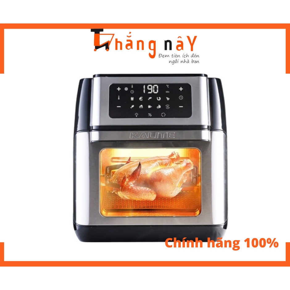 Nồi chiên không dầu Kalite Q10 10 lít tặng kèm 1 chai xịt dầu trị giá 150K