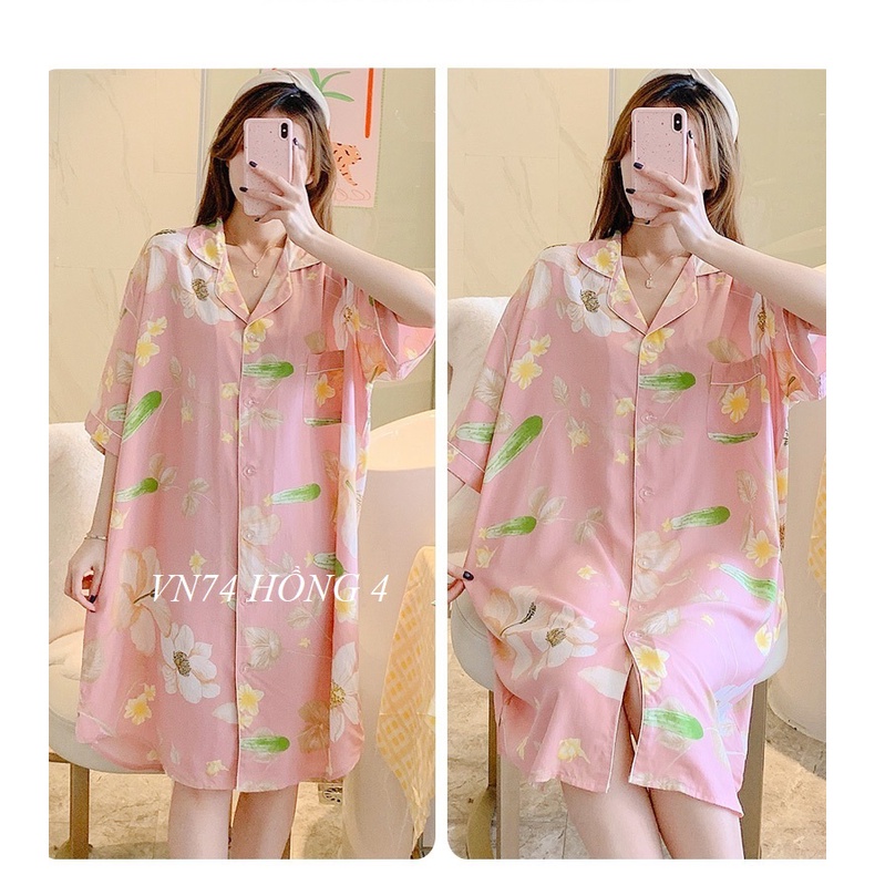 VÁY LANH SĂN Hàng Giao Luôn MẶC NHÀ ĐẦM MẶC NHÀ VN74