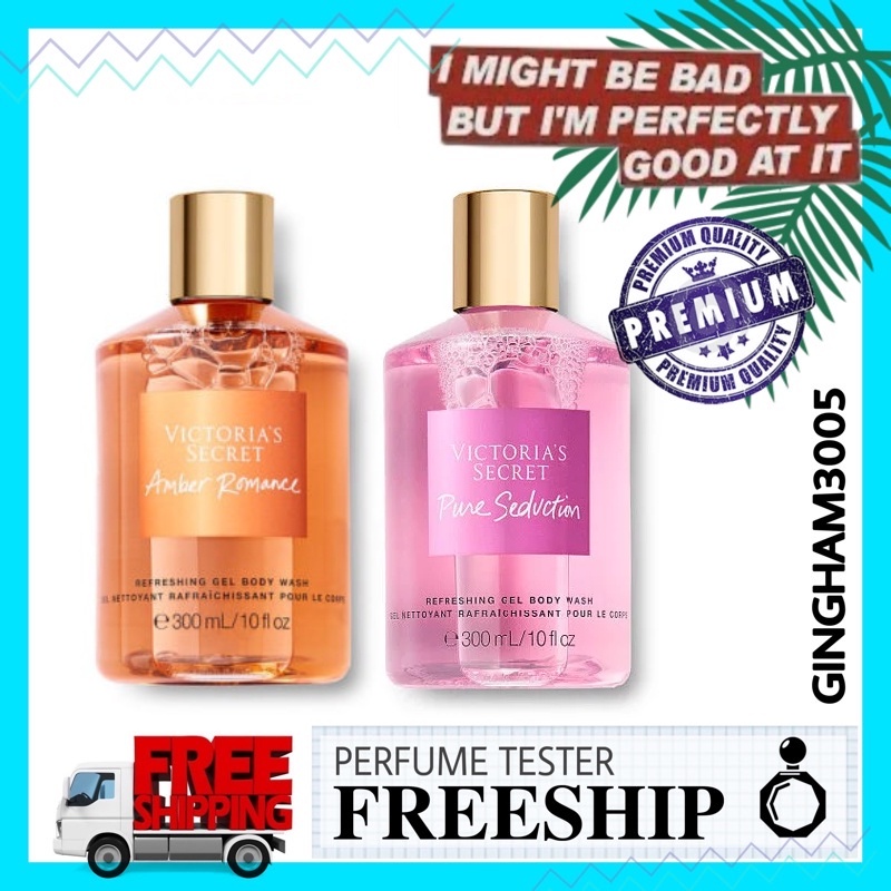 ✦GH✦ Sữa tắm Victoria's Secret Amber Romance 300ml/500ml ( Đủ Mùi )