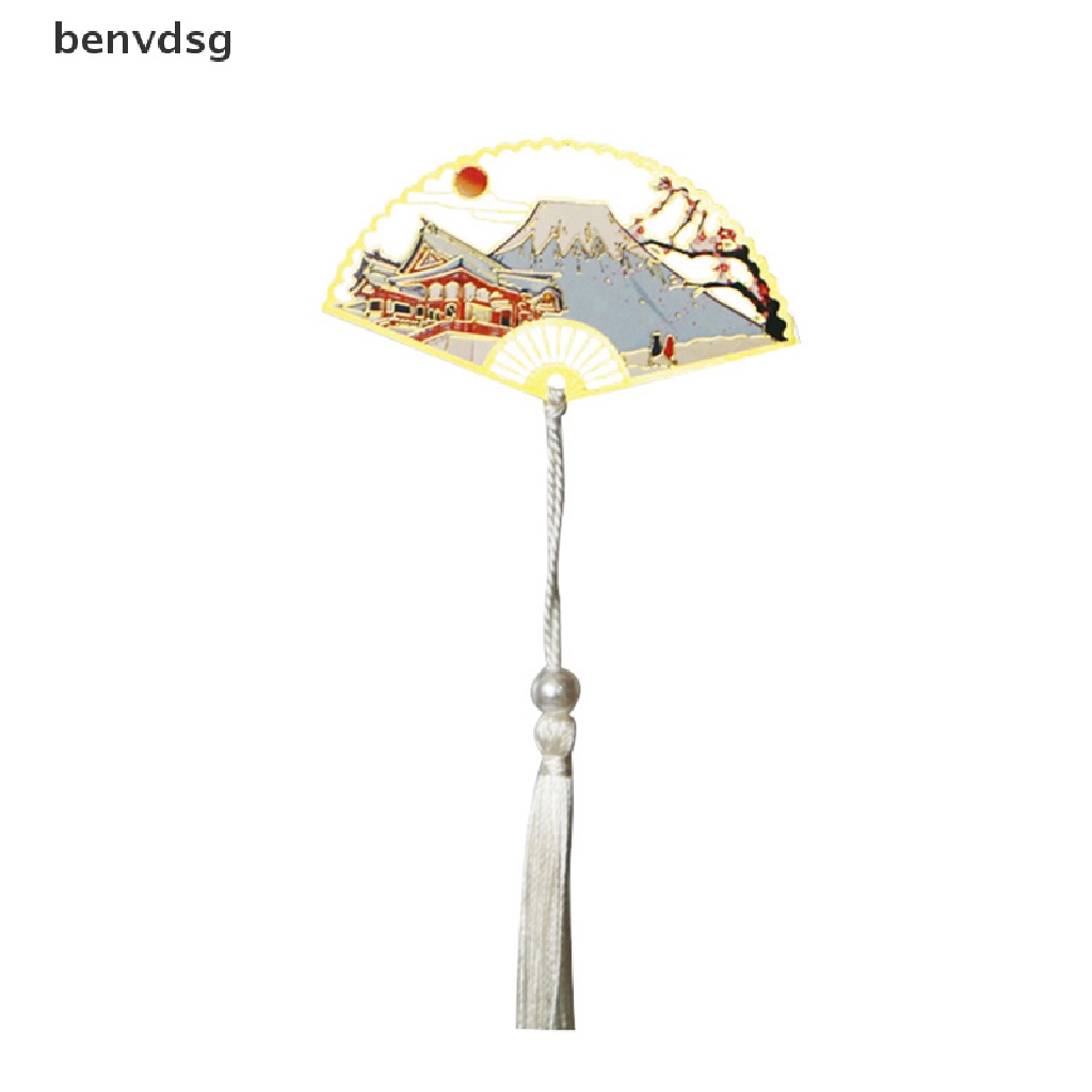 Benvdsg &gt; Kẹp Đánh Dấu Trang Sách Bằng Đồng Thau Phối Tua Rua Phong Cách Trung Hoa Cổ Điển