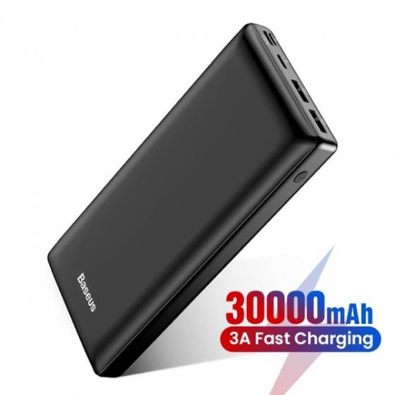 Sạc Dự Phòng Baseus 30000mAh Hàng Chính Hãng -Cổng Ra USB-C Công Suất Max 15W