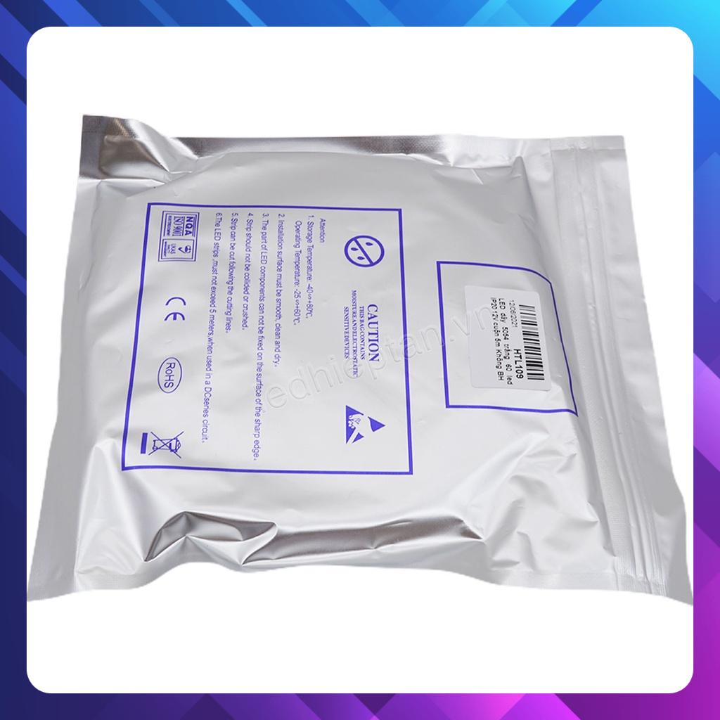 LED dây 5054 trắng 60 led IP20 12V cuộn 5m