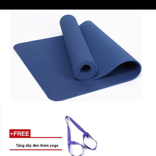 Thảm yoga 6 mm 1 lớp ( sỉ inbox )