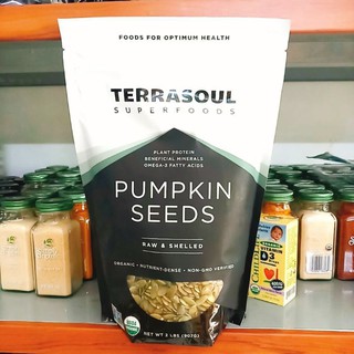 Hạt Bí Hữu Cơ Terrasoul Superfoods 907g
