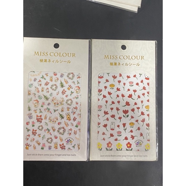 Sticker Nail - Trang trí móng tay - Miếng dán móng tay