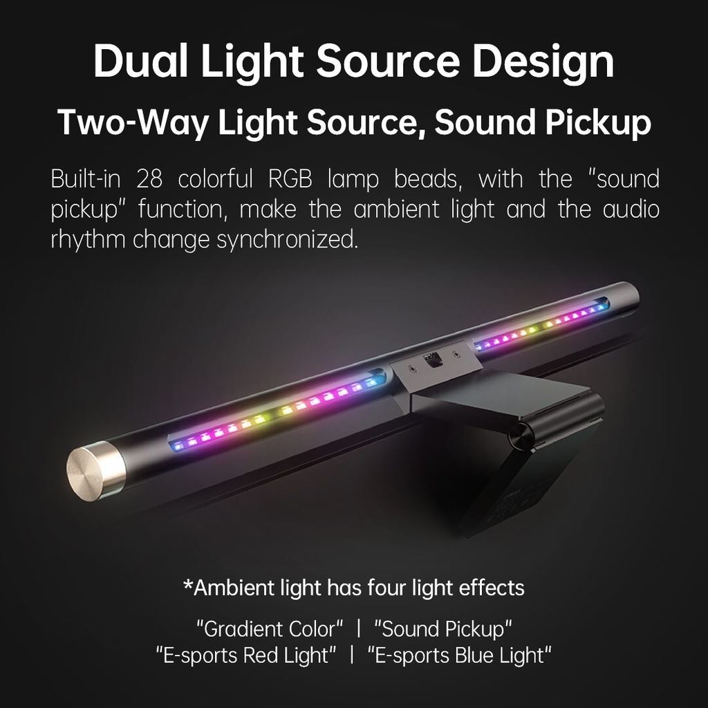 Xiaomi Youpin Đèn treo màn hình   Lymax G1 đầy màu sắc độ phân giải cao bảo vệ mắt thích hợp cho máy tính/ PC