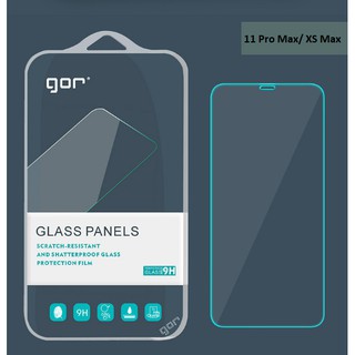 Bô 2 Kính Cường Lực GOR Cho IPHONE 11 Pro Max / XS Max, XR, X, 7 Plus, 7 Trong Suốt