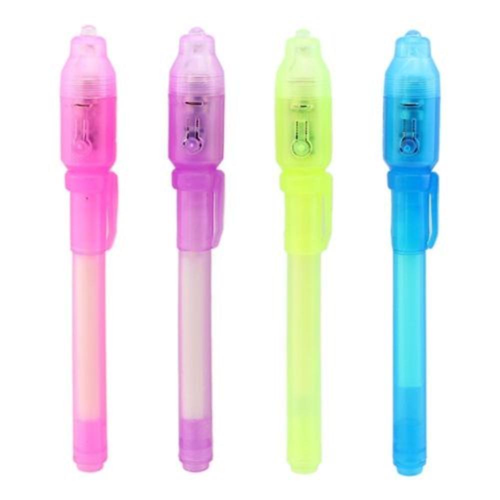 Set 3 Bút Mực 2 Trong 1 Vô Hình Màu Sắc Ngẫu Nhiên