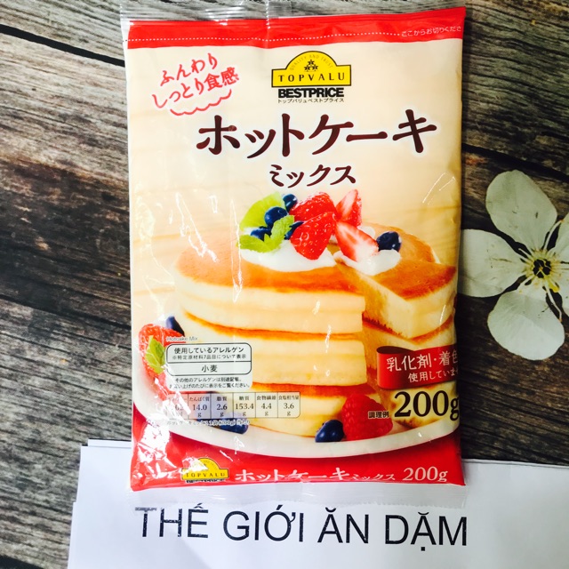 Bột Làm Bánh Hot Cake Mix Topvalue 200g