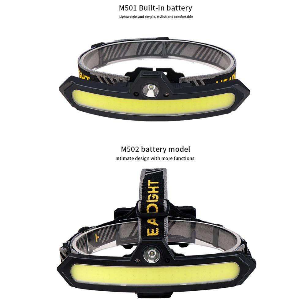 Đèn Led Đội Đầu SUENIN XPE + COB Cảm Ứng Mạnh Mẽ Dùng Khi Đi Câu Cá