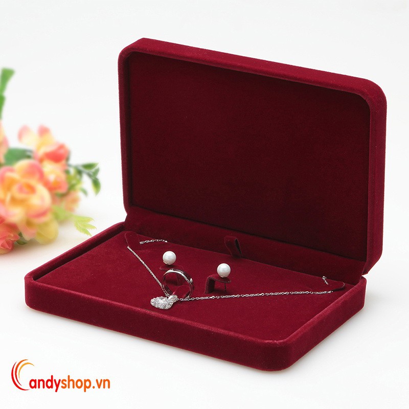 Hộp vải nhung đựng trang sức cưới bởi candyshop88 | BigBuy360 - bigbuy360.vn