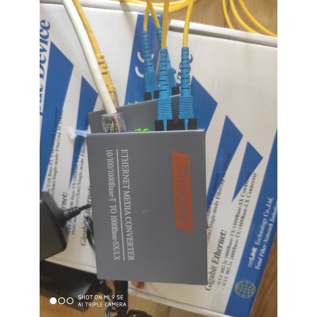5 Cặp converter quang 2 sợi netlink HTB-GS-03 10 / 100/1000Mb/s | BigBuy360 - bigbuy360.vn