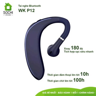 Tai nghe đàm thoại trên ô tô bluetooth không dây WK P12