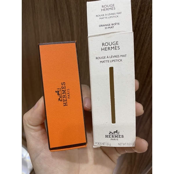 Son hermes màu 33 cam tươi