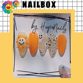 Nailbox/móng up hoa mặt cười inb hd đo móng