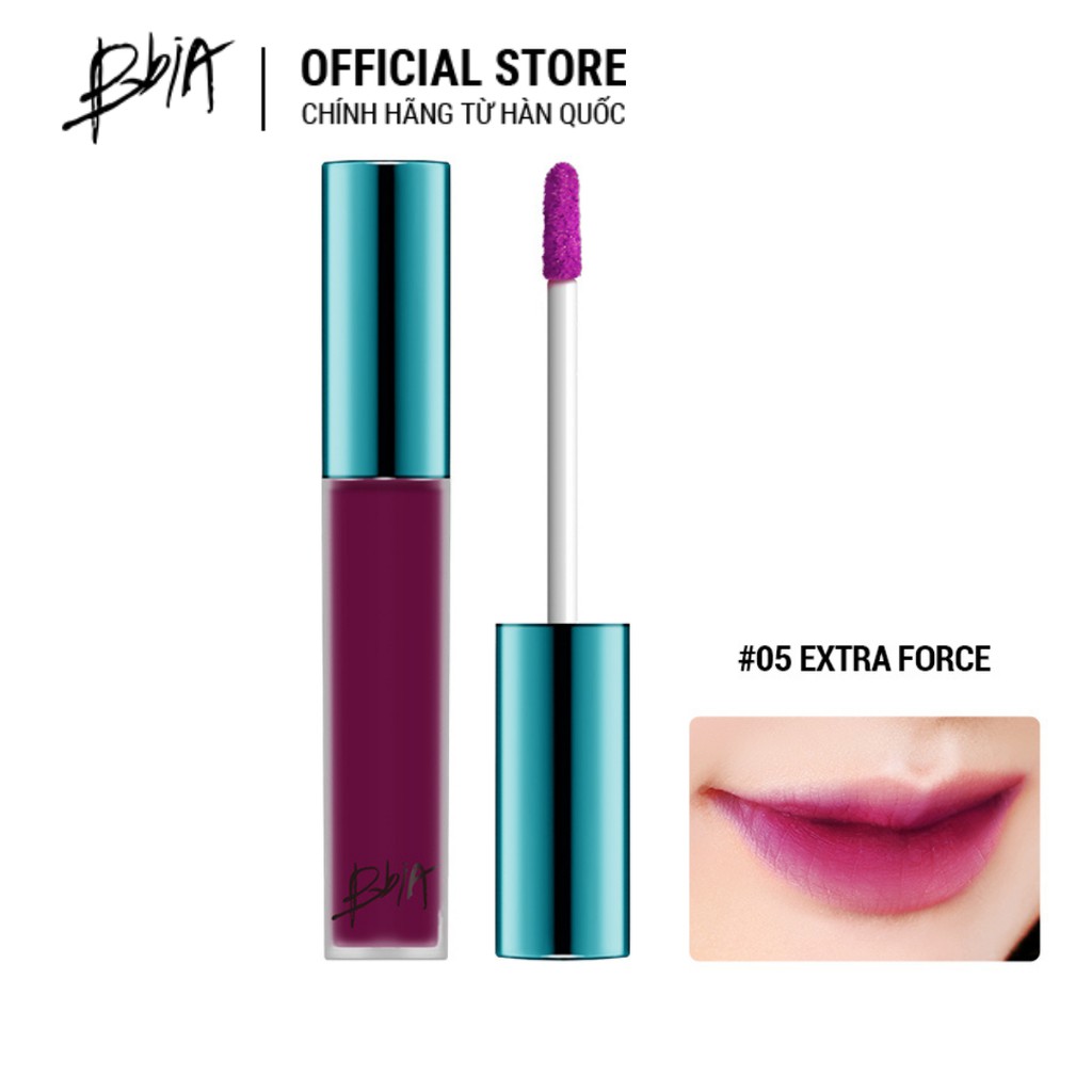 Son kem lì Bbia Last Velvet Lip Tint Version 1 (5 màu) 5g - Bbia Official Store | Thế Giới Skin Care