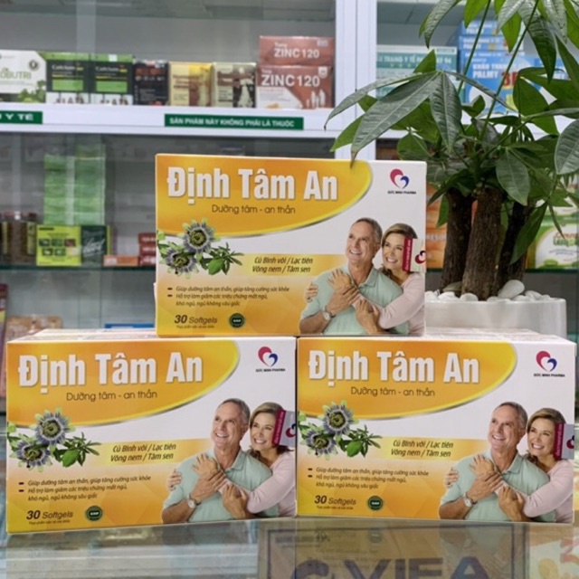 Định Tâm An viên uống hỗ trợ dành cho người mất ngủ, ngủ không sâu giấc, khó vào giấc ngủ