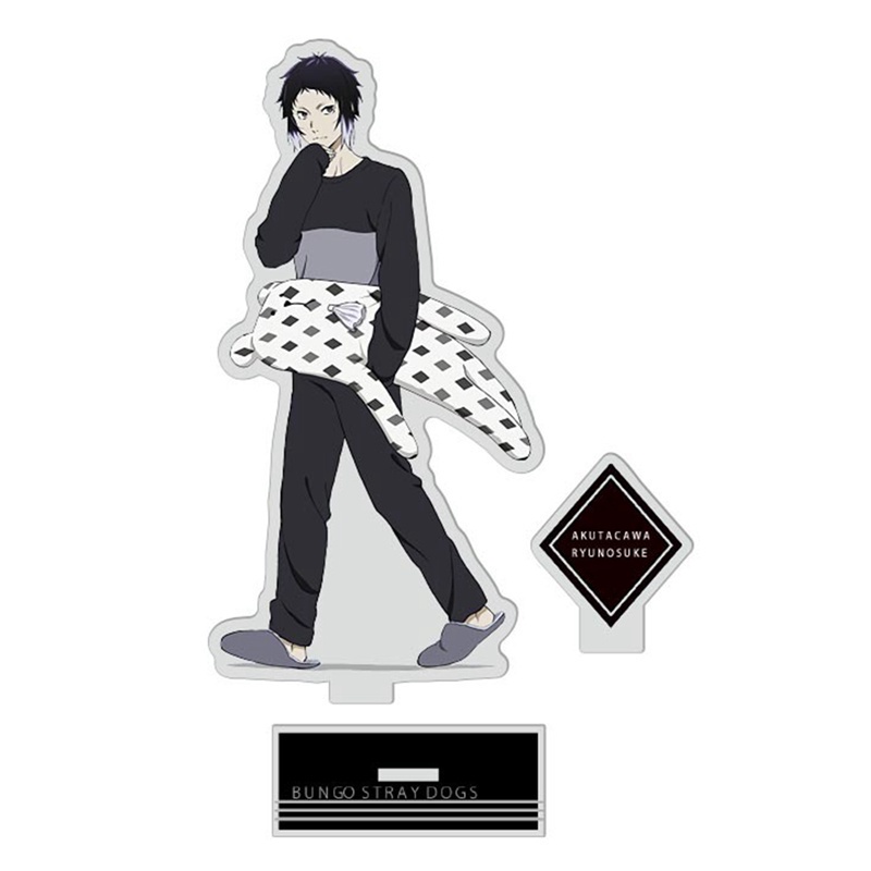 Mô hình chú chó Stray Dogs bằng acrylic có giá đỡ để bàn trang trí