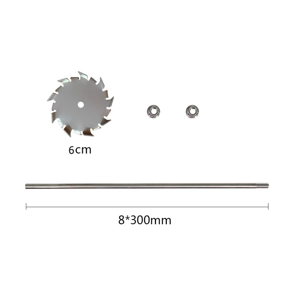 Cánh khuấy đĩa 6cm inox 304