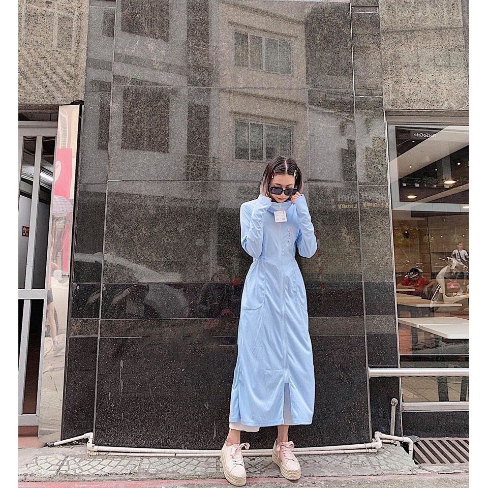 Áo Chống Nắng Dài ⚡️ BÁN SỈ ⚡️ Áo chống nắng toàn thân chất vải thông hơi thoáng mát ⚡️ | BigBuy360 - bigbuy360.vn