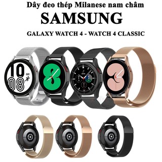 [Galaxy Watch 4] Dây đeo thép lưới Milanese Samsung Galaxy Watch 4