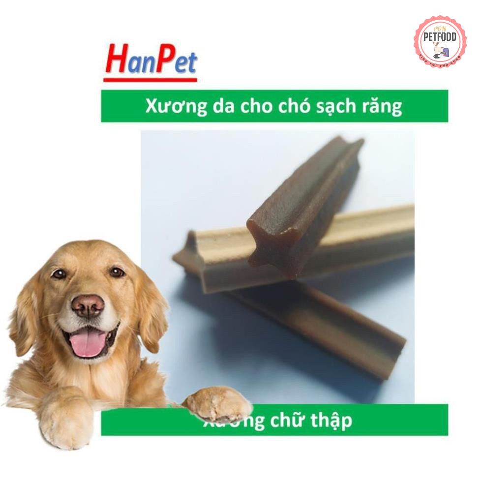 (1 cái 6cm) Xương chữ thập Xương cho chó gặm sạch răng 6cm bổ sung canxi phù hợp cho chó dưới 5kg