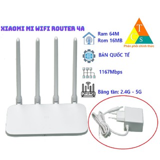 Mua Router Wifi Xiaomi gen 4A Bộ phát wifi 4 râu chính hãng Xiaomi