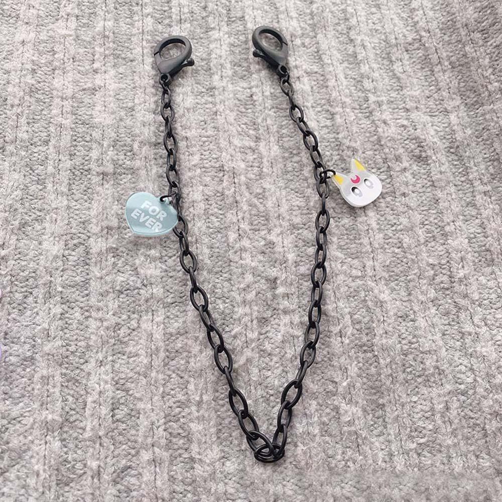 Dây Đeo Giữ Mắt Kính Bằng Acrylic Họa Tiết Hoạt Hình Chống Thất Lạc Tiện Dụng