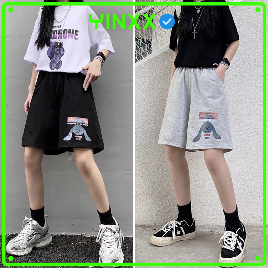 Quần short thun nam nữ Yinxx, quần sort Unisex QS27