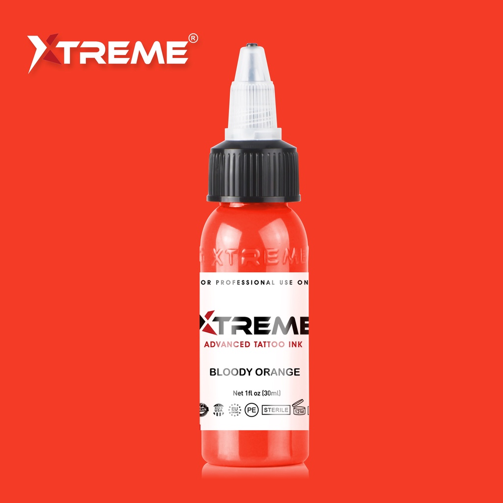 Mực xăm hình tattoo màu cam - XTREME INK chính hãng USA