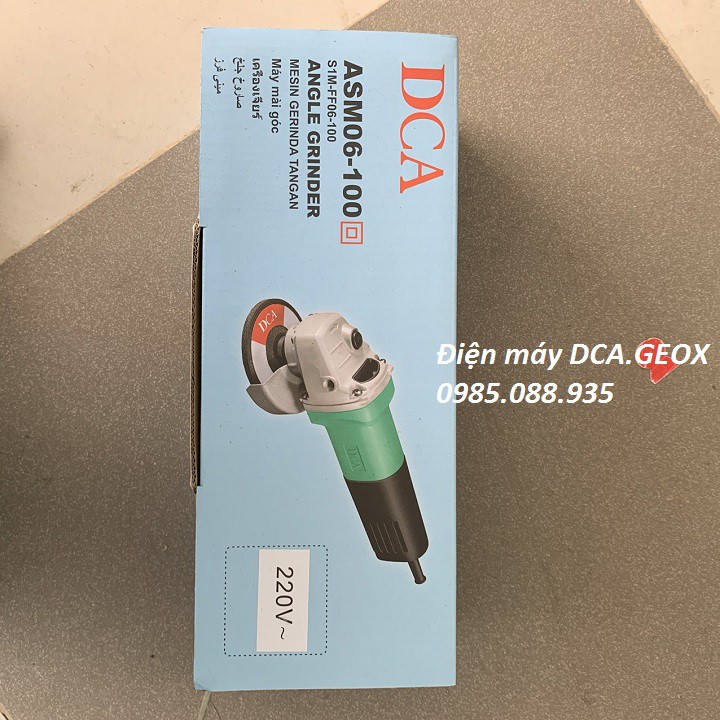 Máy mài góc 800W  ASM06-100 DCA - mài công tắc đuôi