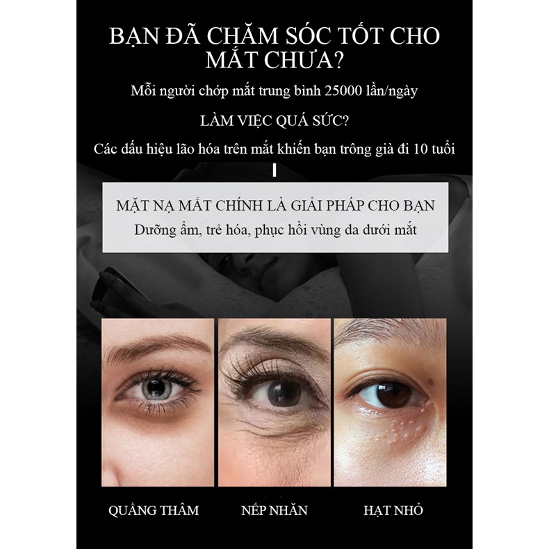 Mặt nạ mắt dưỡng ẩm, mờ nếp nhăn, giảm quầng thâm và bọng mắt Demyself hộp 60 miếng | BigBuy360 - bigbuy360.vn