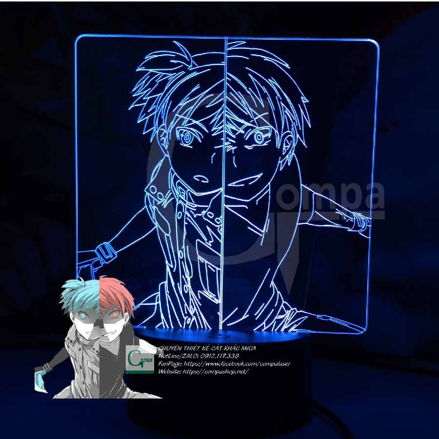 Đèn Ngủ Assassination Classroom Karma Akabane x Nagisa ShiotaASC9901 16 màu tùy chỉnh Compash