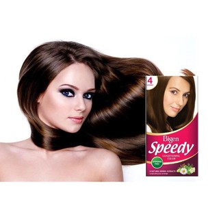 🍀🍀Thuốc Nhuộm Tóc Bigen Speedy Chestnut 04