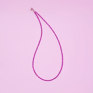 Vòng cổ Ruby hồng UPCARA