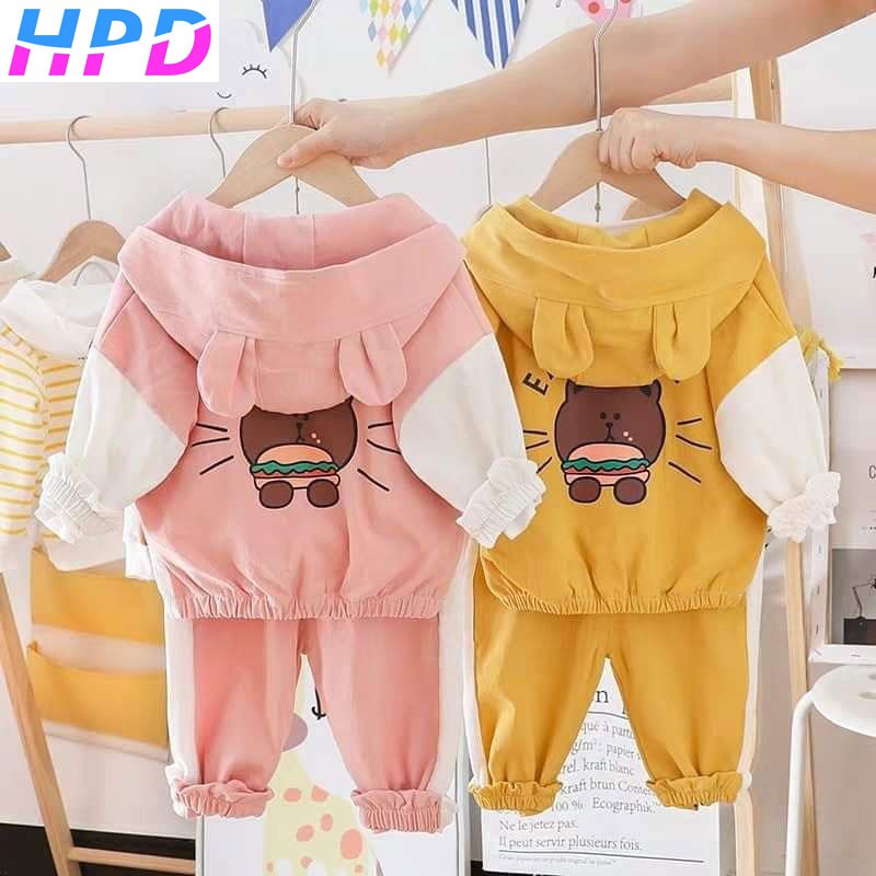 Bộ thu đông HTL cho bé mẫu gấu cho bé 7-22kg