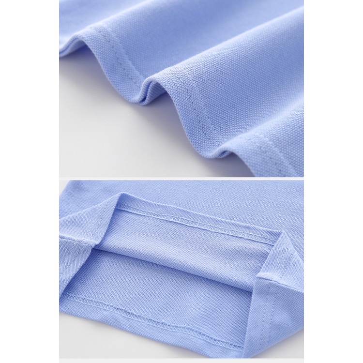 Áo thun polo SOFFNY tay ngắn chất liệu cotton phong cách mùa hè thời trang cho bé