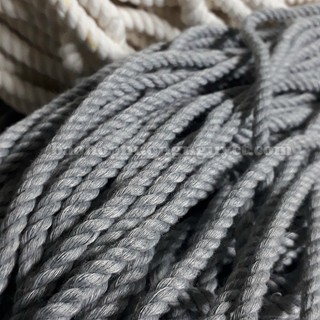 [Mã AFENJUNO giảm 5k cho đơn 150k] Dây thừng macrame màu se cotton màu xám xanh size 4mm