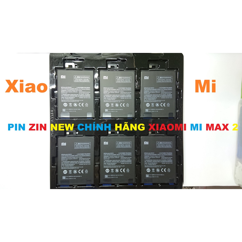 PIN ZIN NEW CHÍNH HÃNG CHO XIAOMI MI MAX 2-BM50
