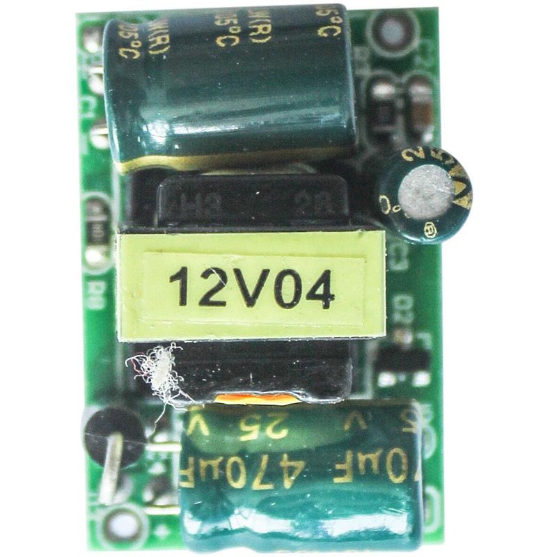Nguồn xung mini 12V 400mA, có thể cấy ổn áp ra 3.3V 5V 9V ( 2x3cm)