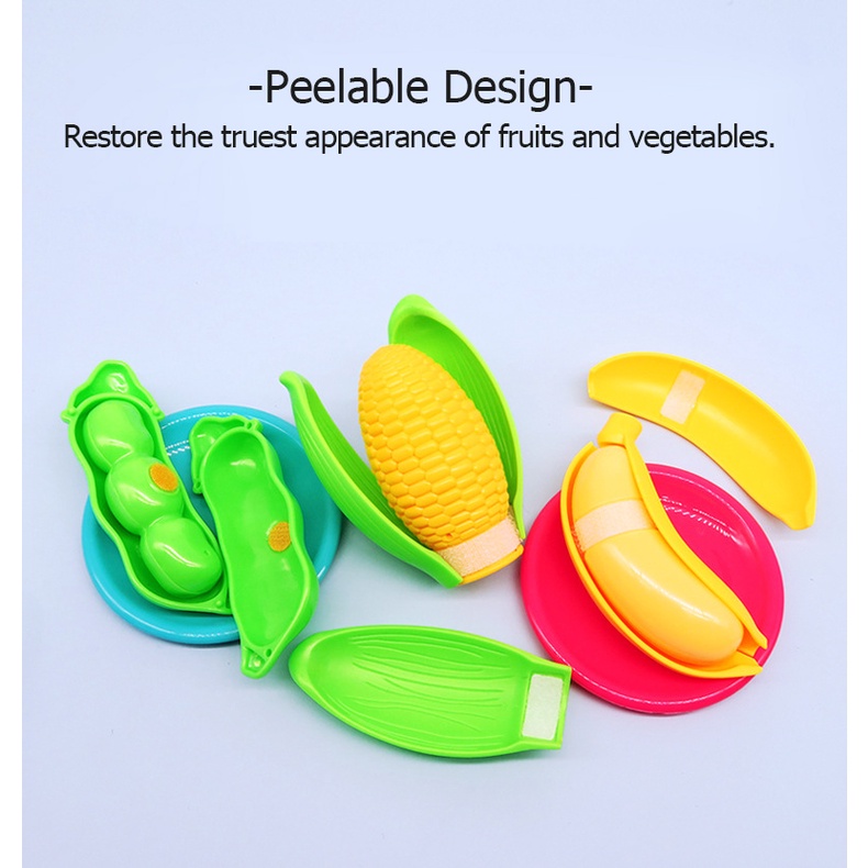 Bộ Đồ Chơi Cắt Trái Cây 39 Kiểu Cho Bé