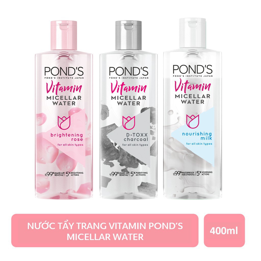 Nước tẩy trang Vitamin Pond's Micellar Water 400ml