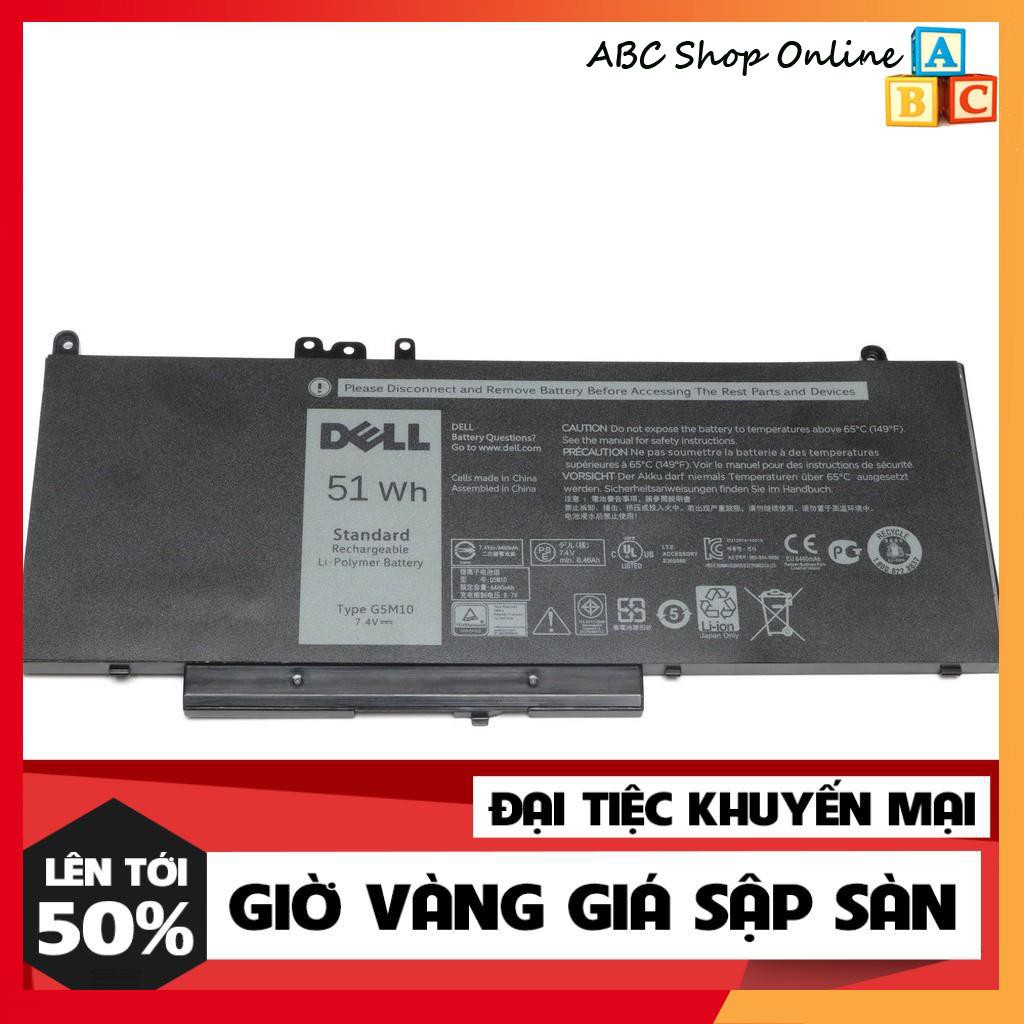 PIN DELL E5550, E5450, F5WW5 G5M10, Latitude  E3550, E5250, E5270 8V5GX ( 51WH ) HÀNG ZIN XỊN