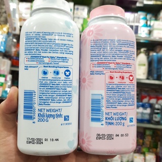 PHẤN THƠM JOHNSON BABY 200G