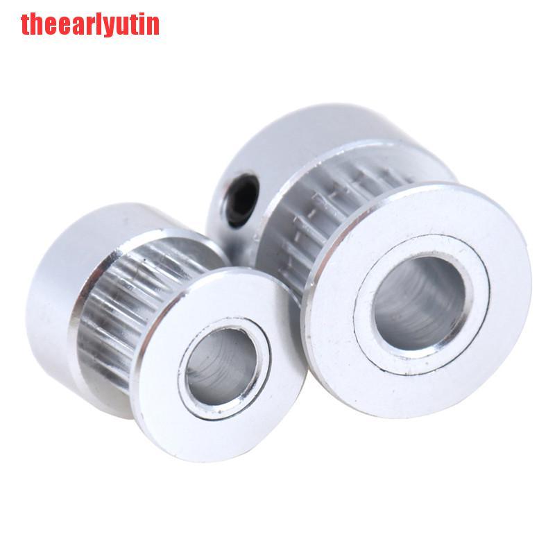 UTIN GT2 Pulley 16/20 Tooth Bore 5mm 6.35mm 8mm Teeth Timing Gear For 3D Printer Part