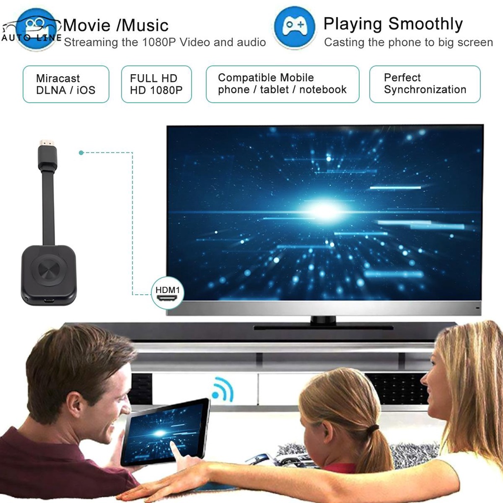 Bộ ChuyểN ĐổI Wifi HDMI W13 SHOPCYC4742 Không Dây