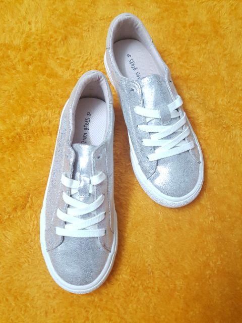 Giày nữ Za ra 👟👟 Metallic Sneakers