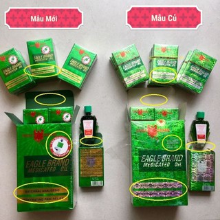 Dầu Gió Xanh Con Ó Eagle Brand Medicated Oil