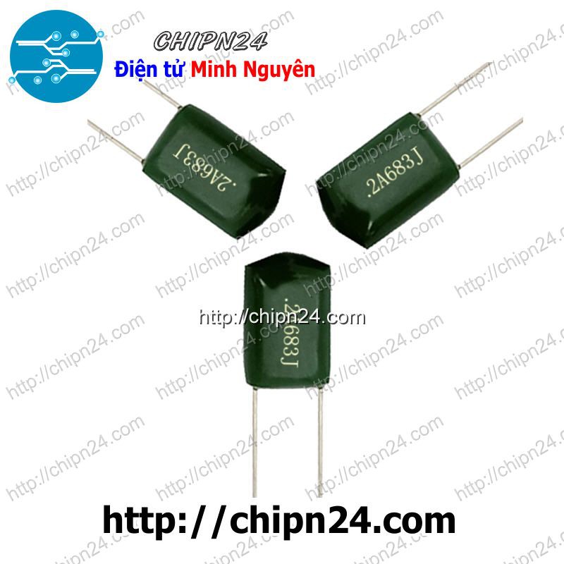 [10 CON] Tụ mica 683J 683 100V (68nF-100V)